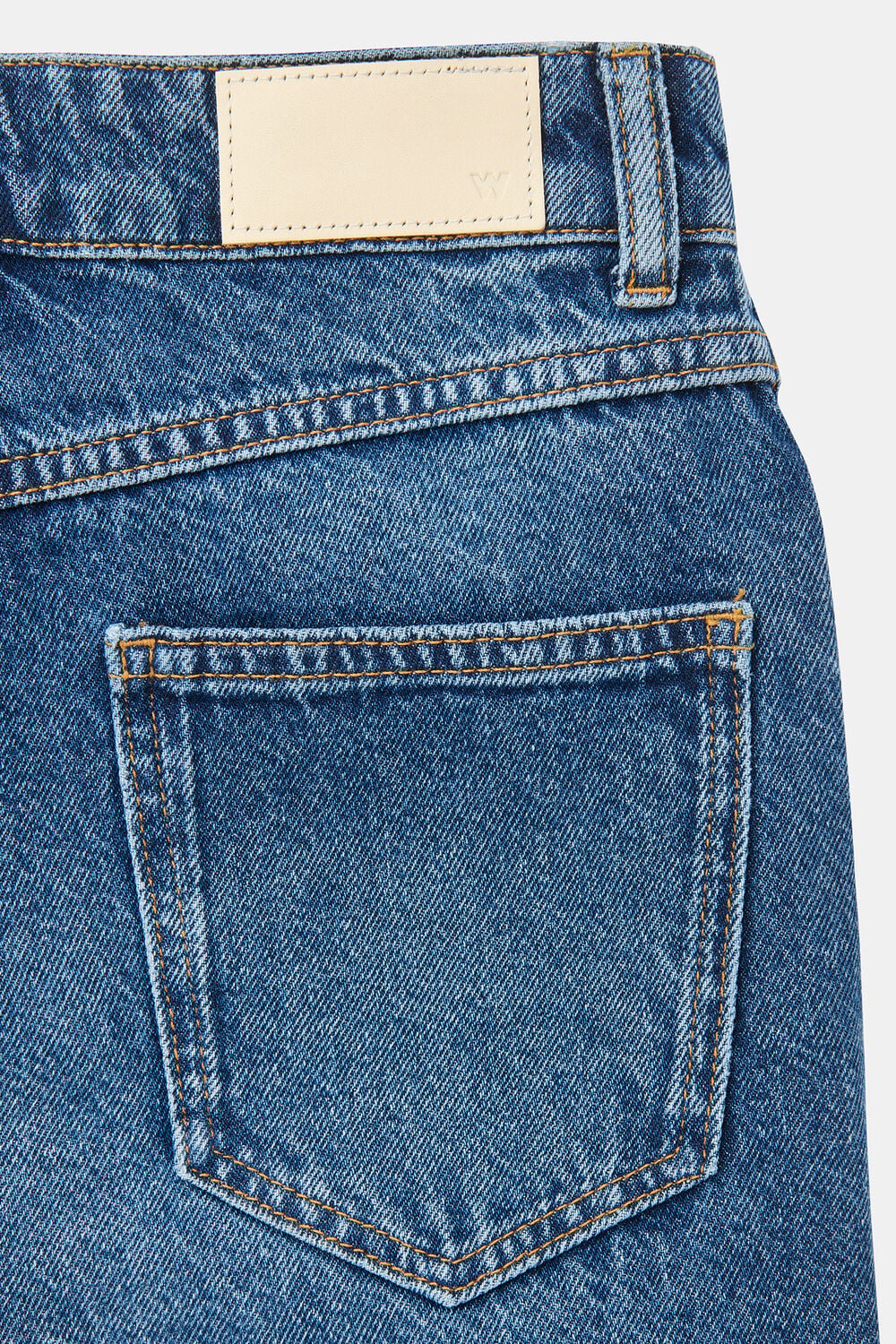 Denim Straight Full Length Jean