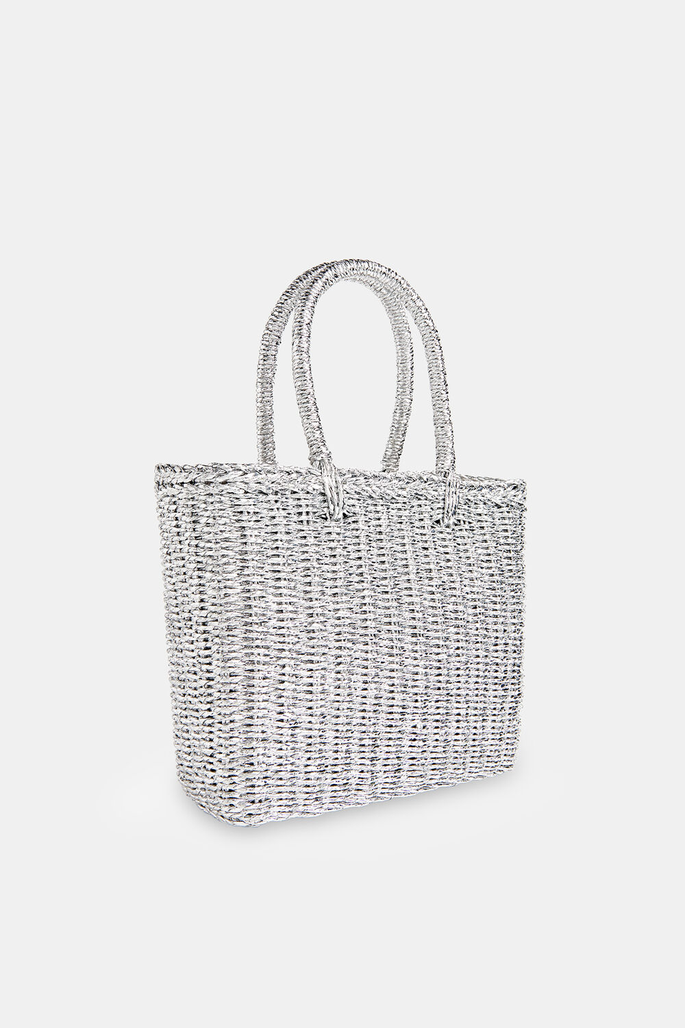 Silver Tillie Mini Tote