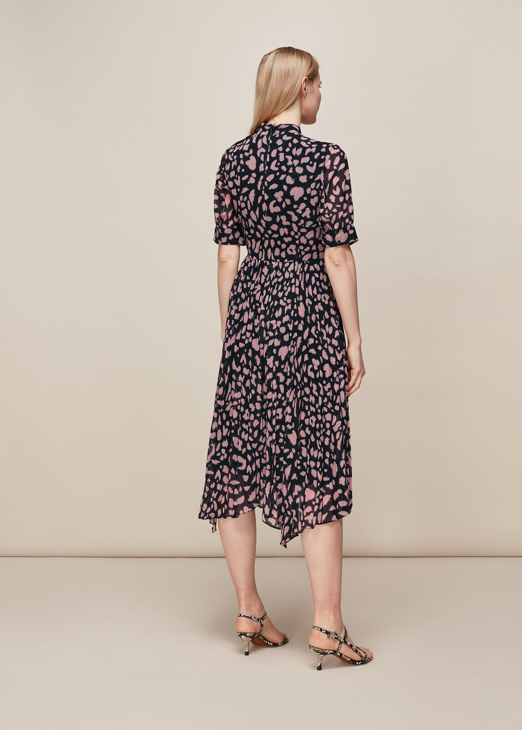 Whistles animal cheap print dress