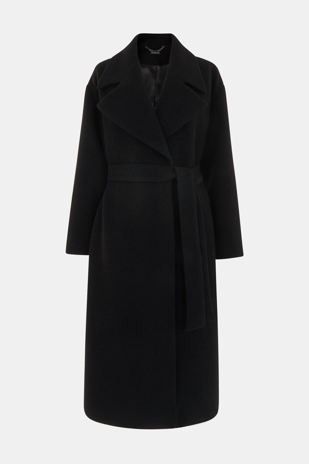 Petite Lorna Wrap Wool Coat