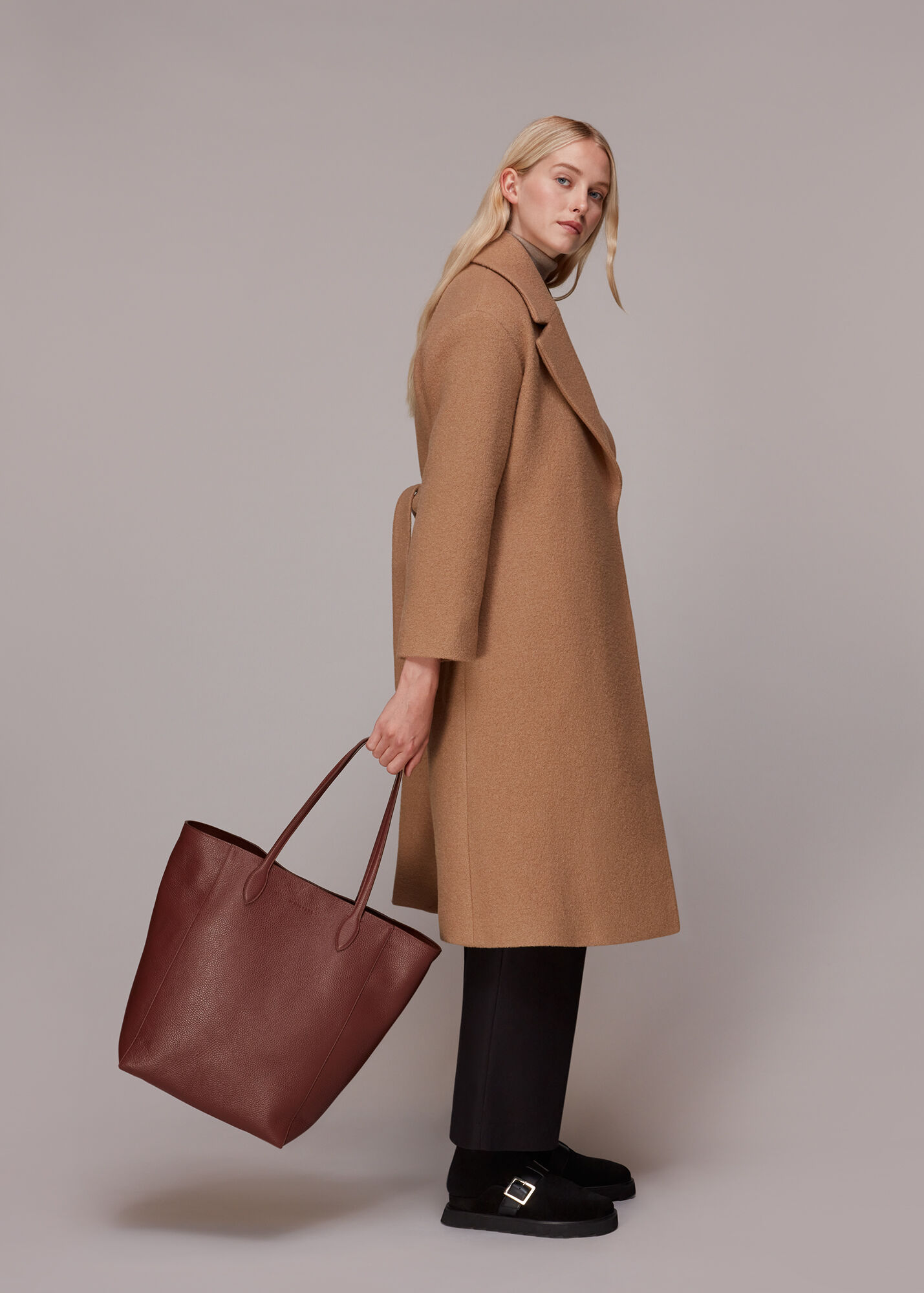 Tan Amara Tote Bag WHISTLES