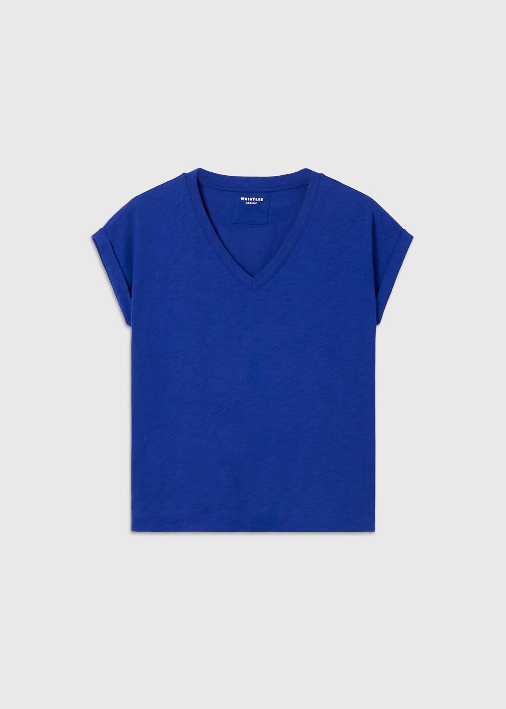 Willa V-Neck Cap Sleeve Tee