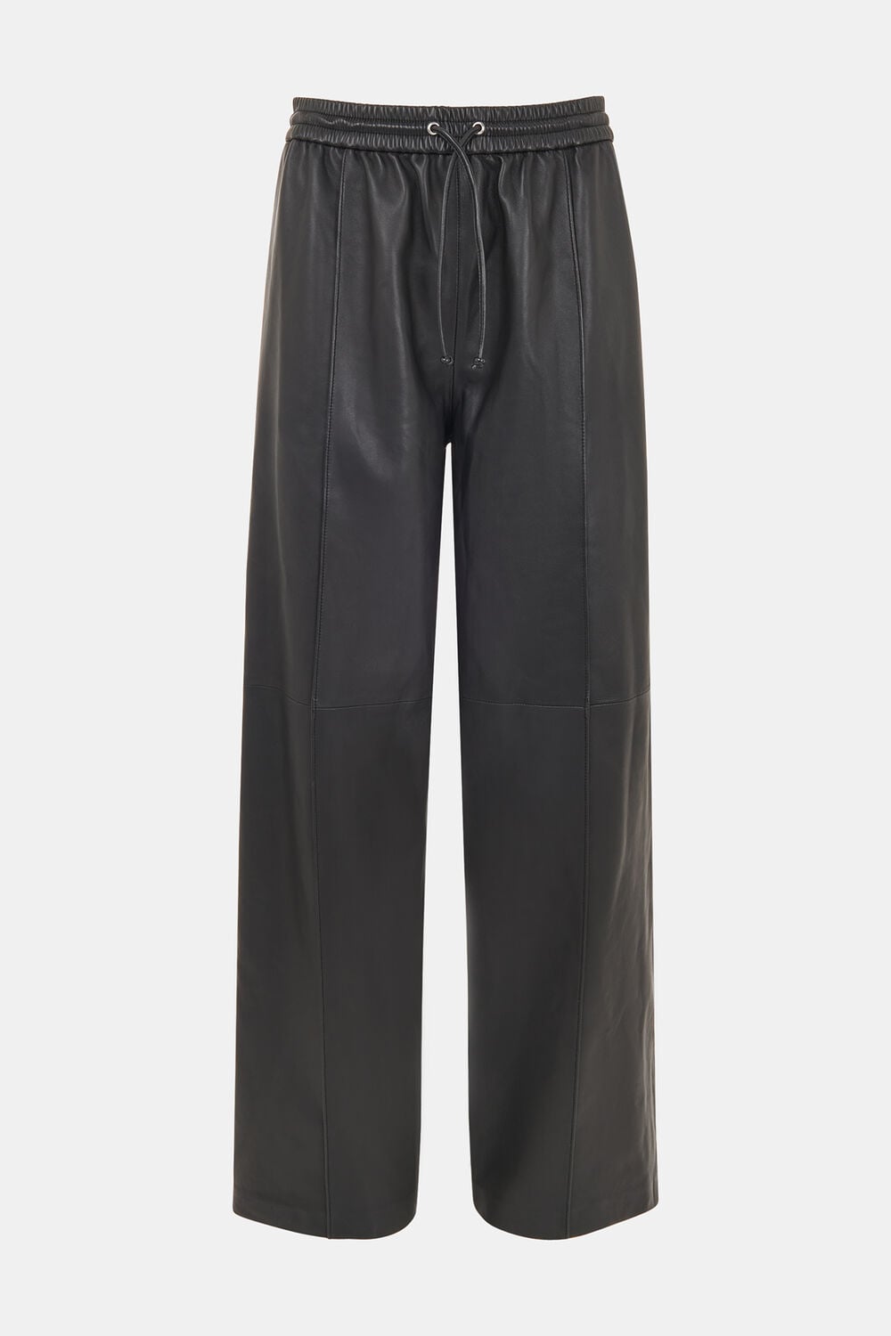 Elasticated Leather Pants&nbsp;
