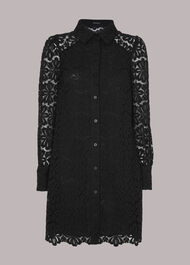 Lace Shirt Dress