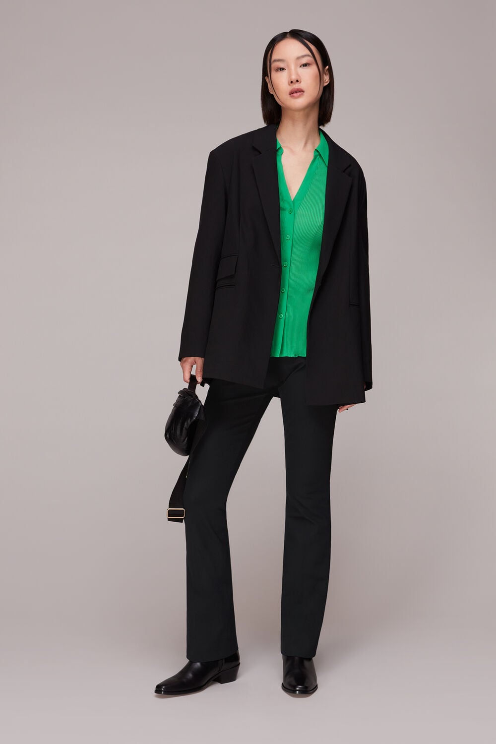 Black Lucy Kick Flare Pants&nbsp;