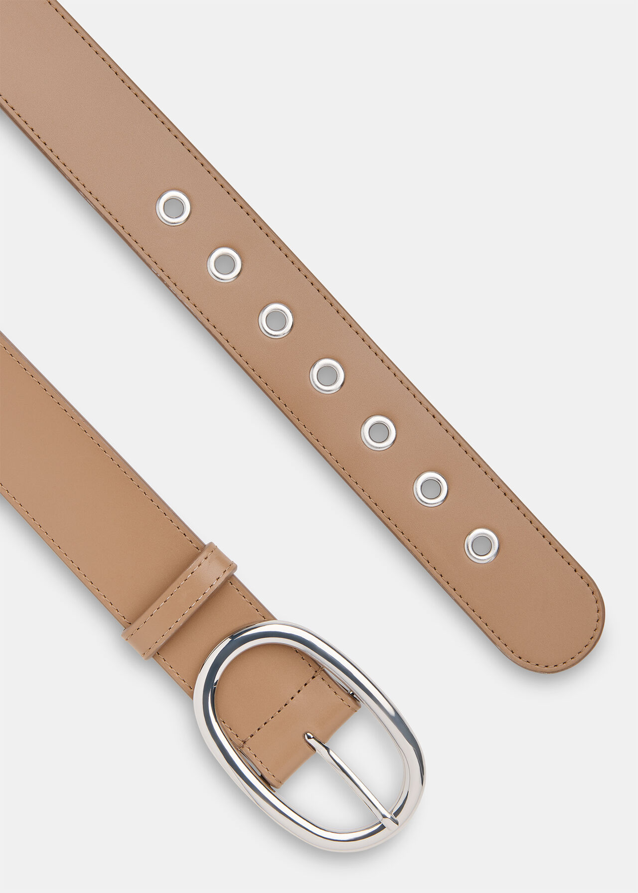 Eyelet Detail Belt