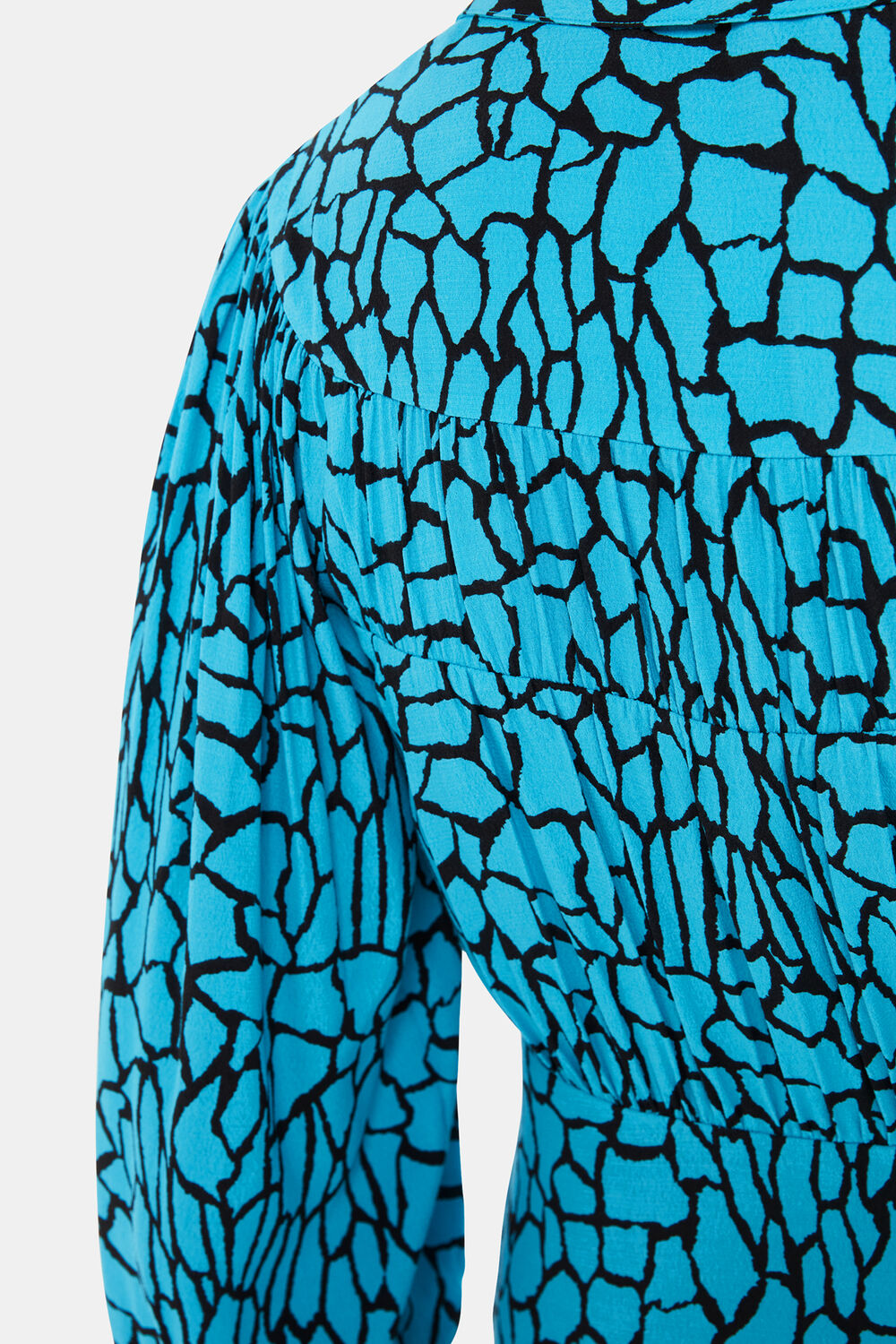 Terrazzo Print Midi Dress