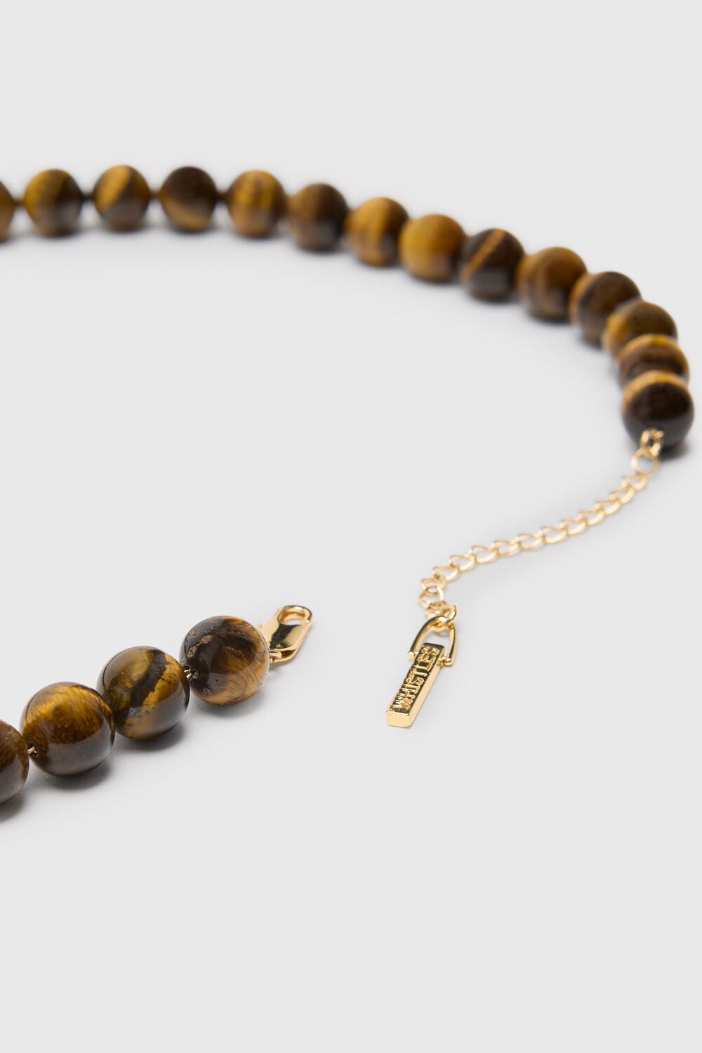 Tiger Eye Beaded Necklace