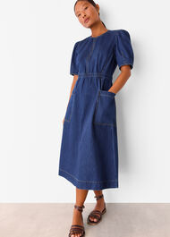 Petite Midi Short Sleeve Dress