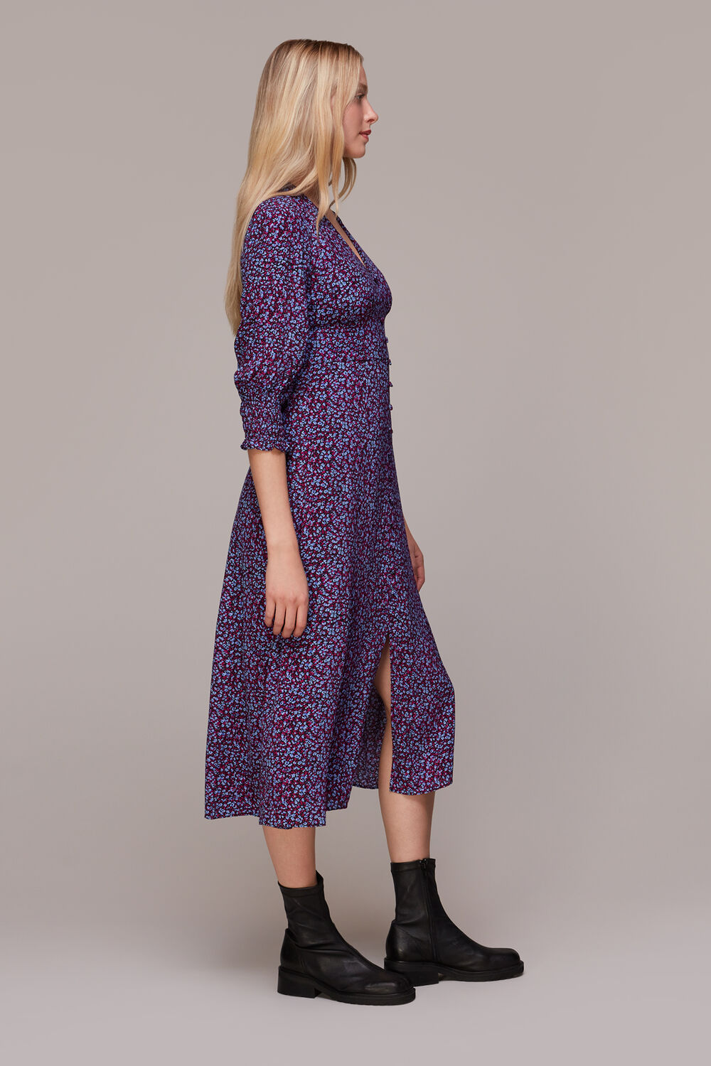 Floral Garden Midi Dress