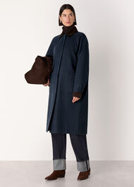 Gabriella Waxed Overcoat