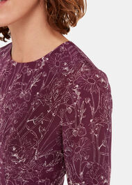 Strawberry Plant Silk Top