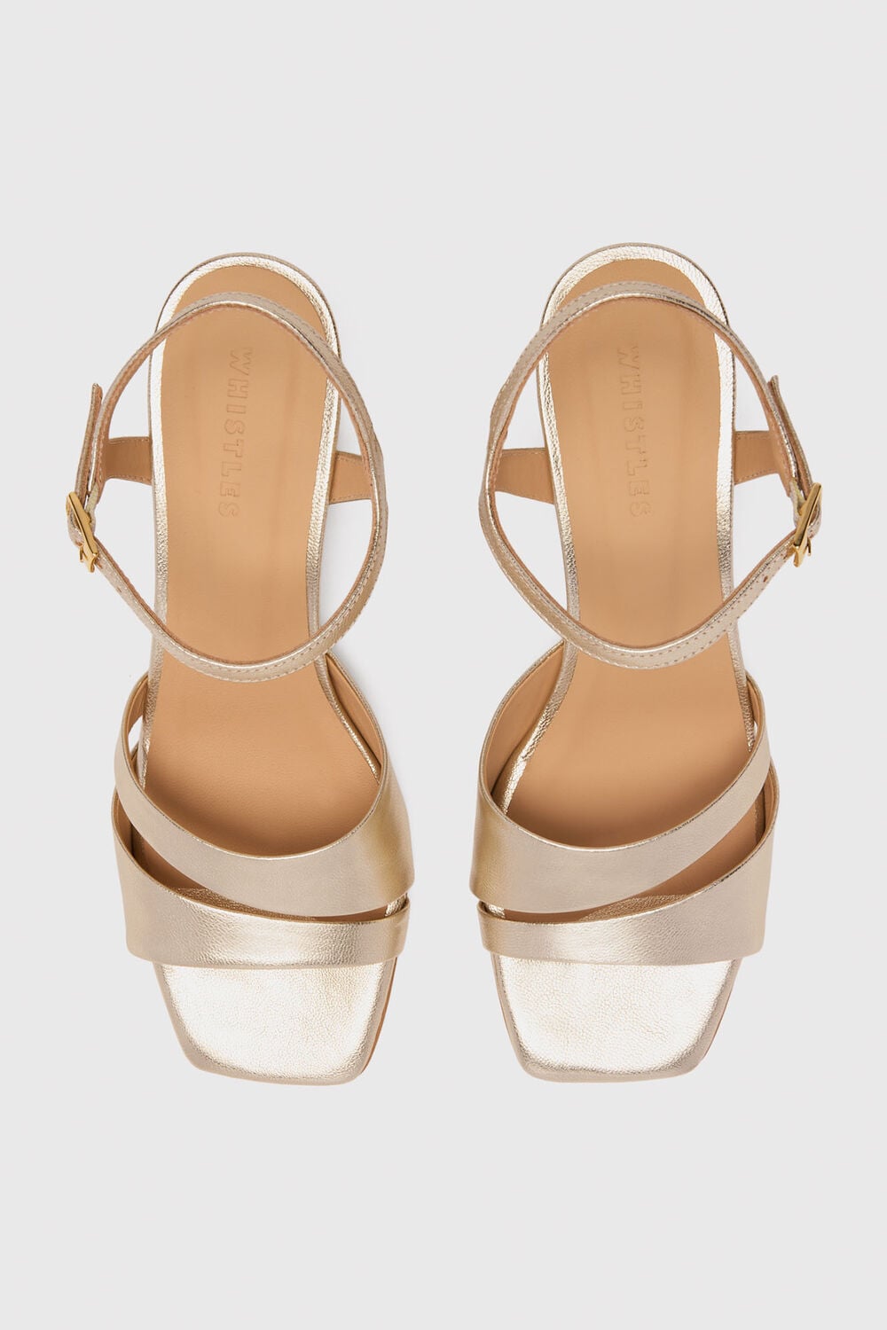 Cutout Block Heel Sandal
