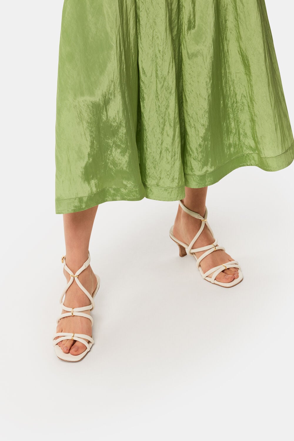 Niomie Tubular Heeled Sandal