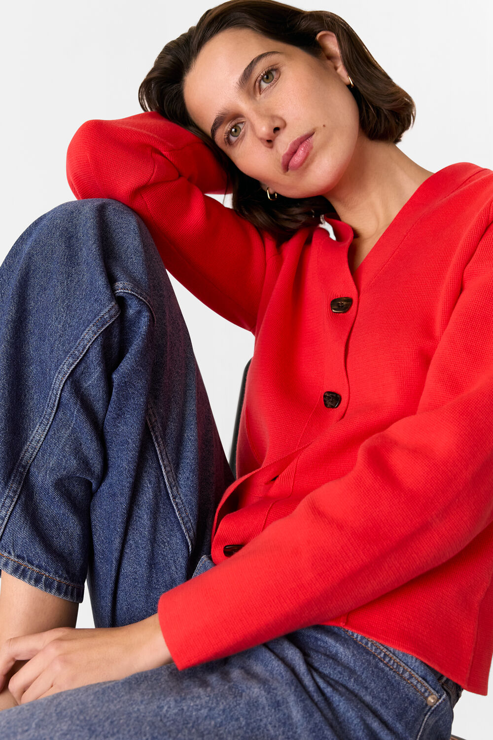 Seam Detail Cardigan