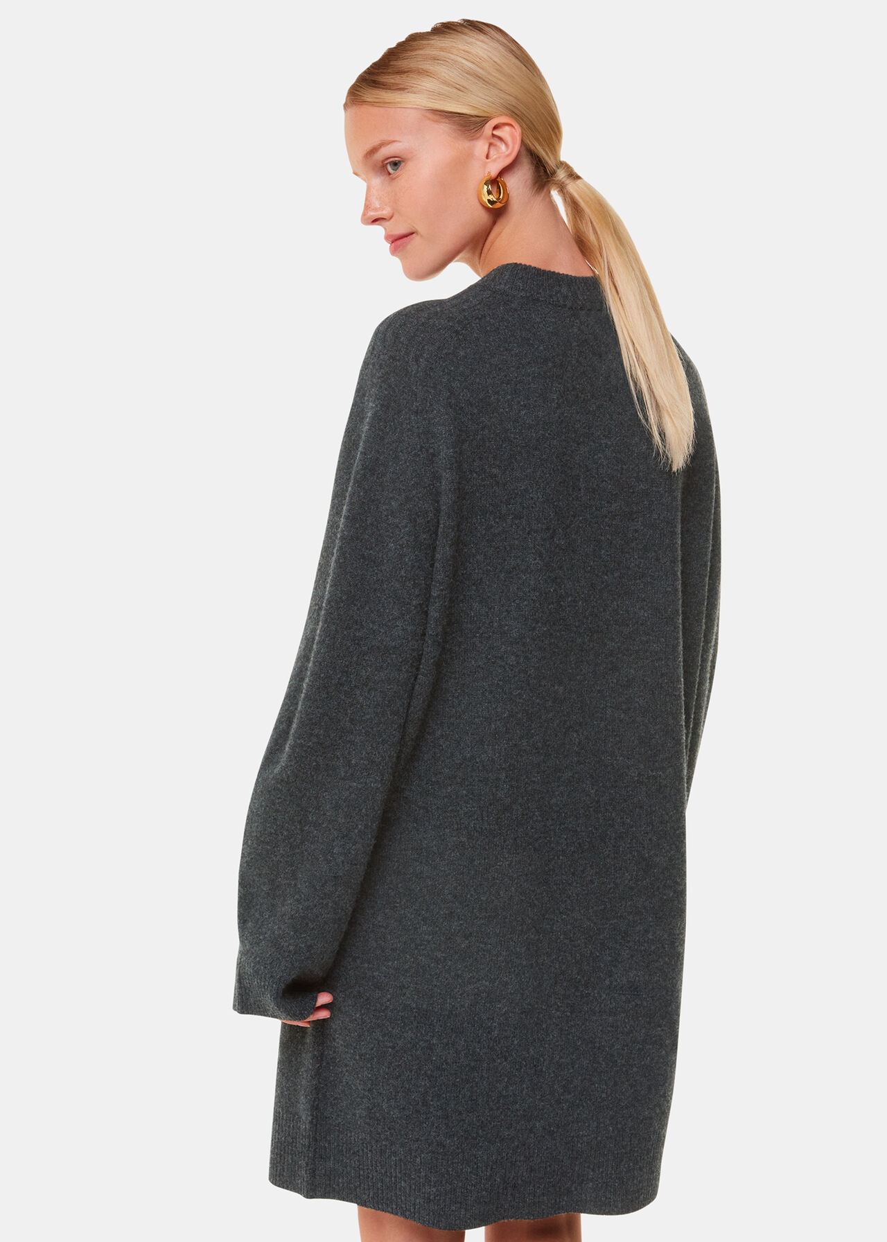 Ava Round Neck Knitted Dress
