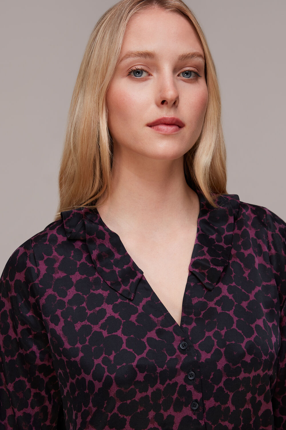 Smudge Animal Frill Dress