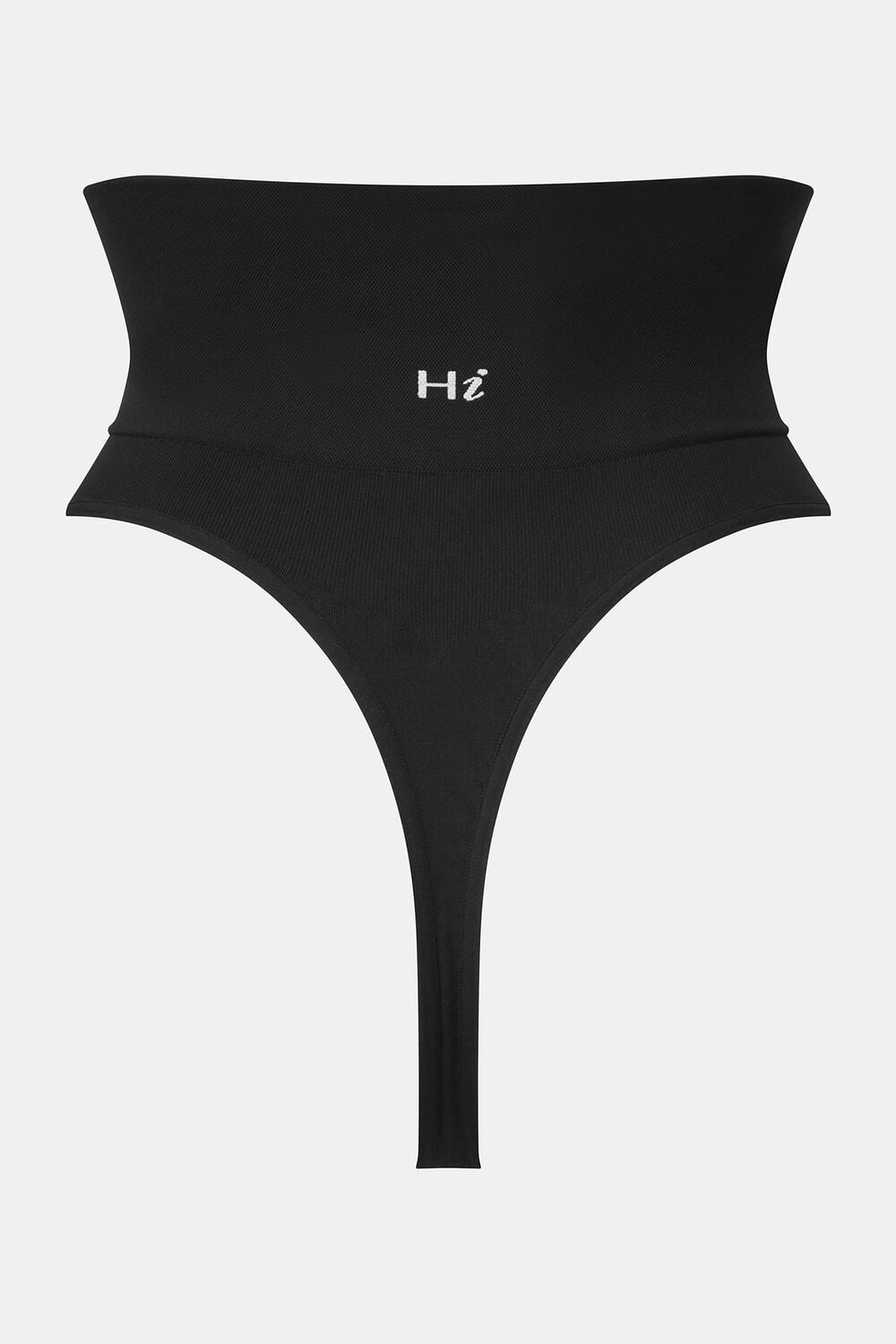 Black Heist Contour Seamless Thong