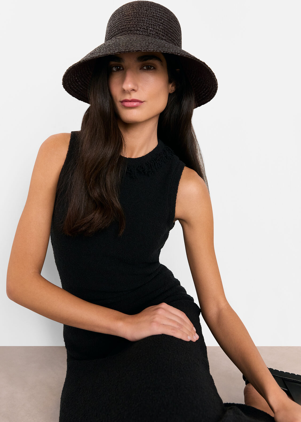 Wide Brim Straw Hat