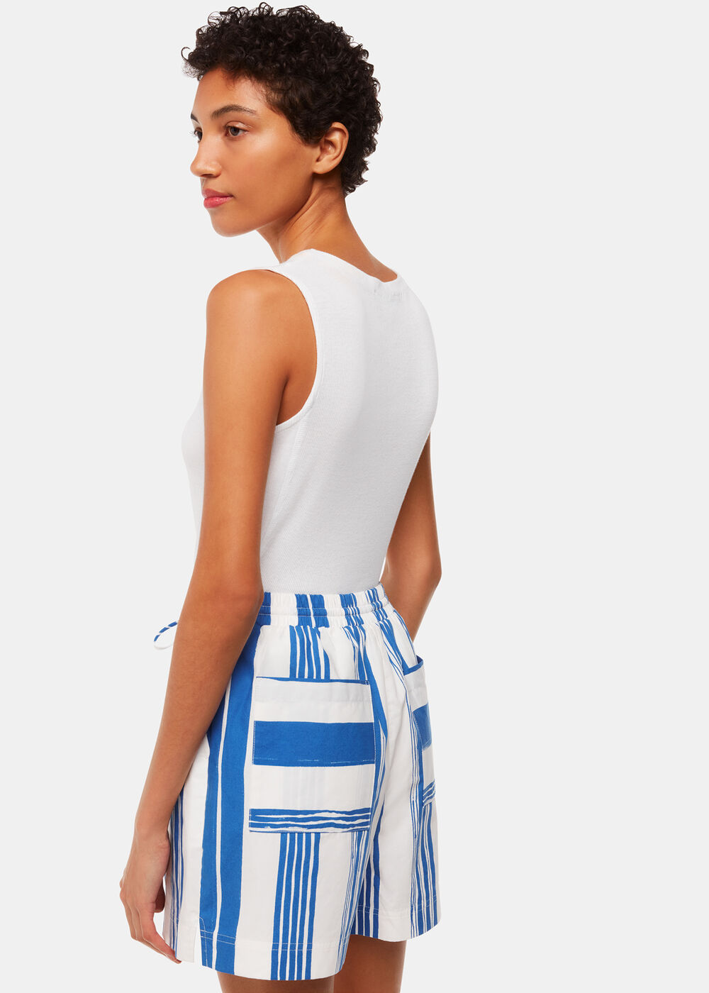 Painted Stripe Shorts