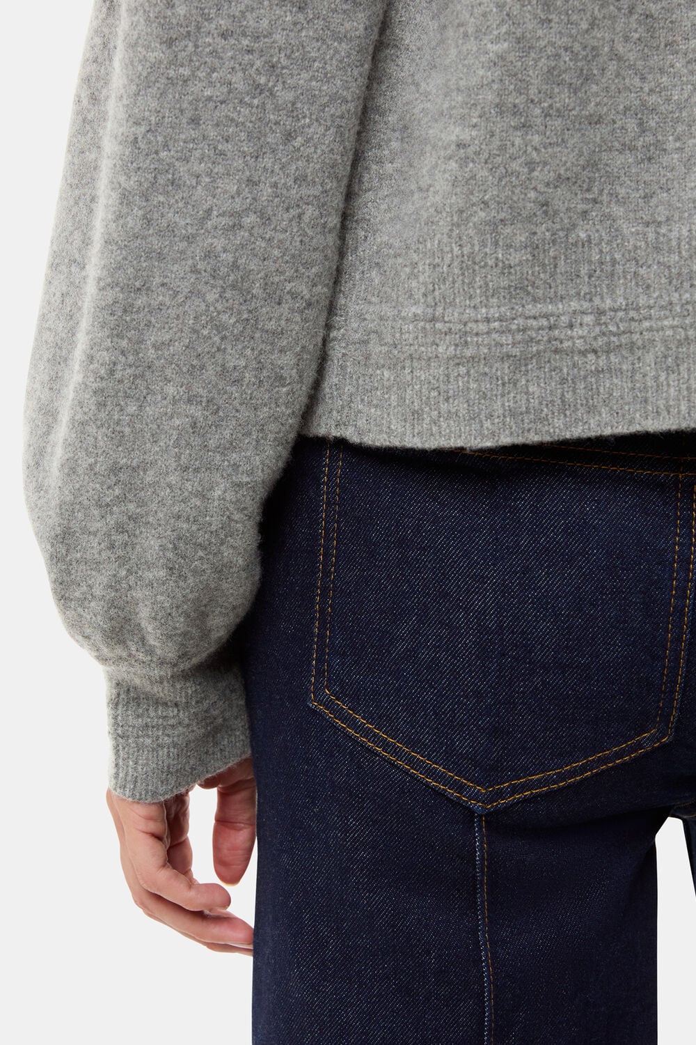 Zip Front Bomber Knit