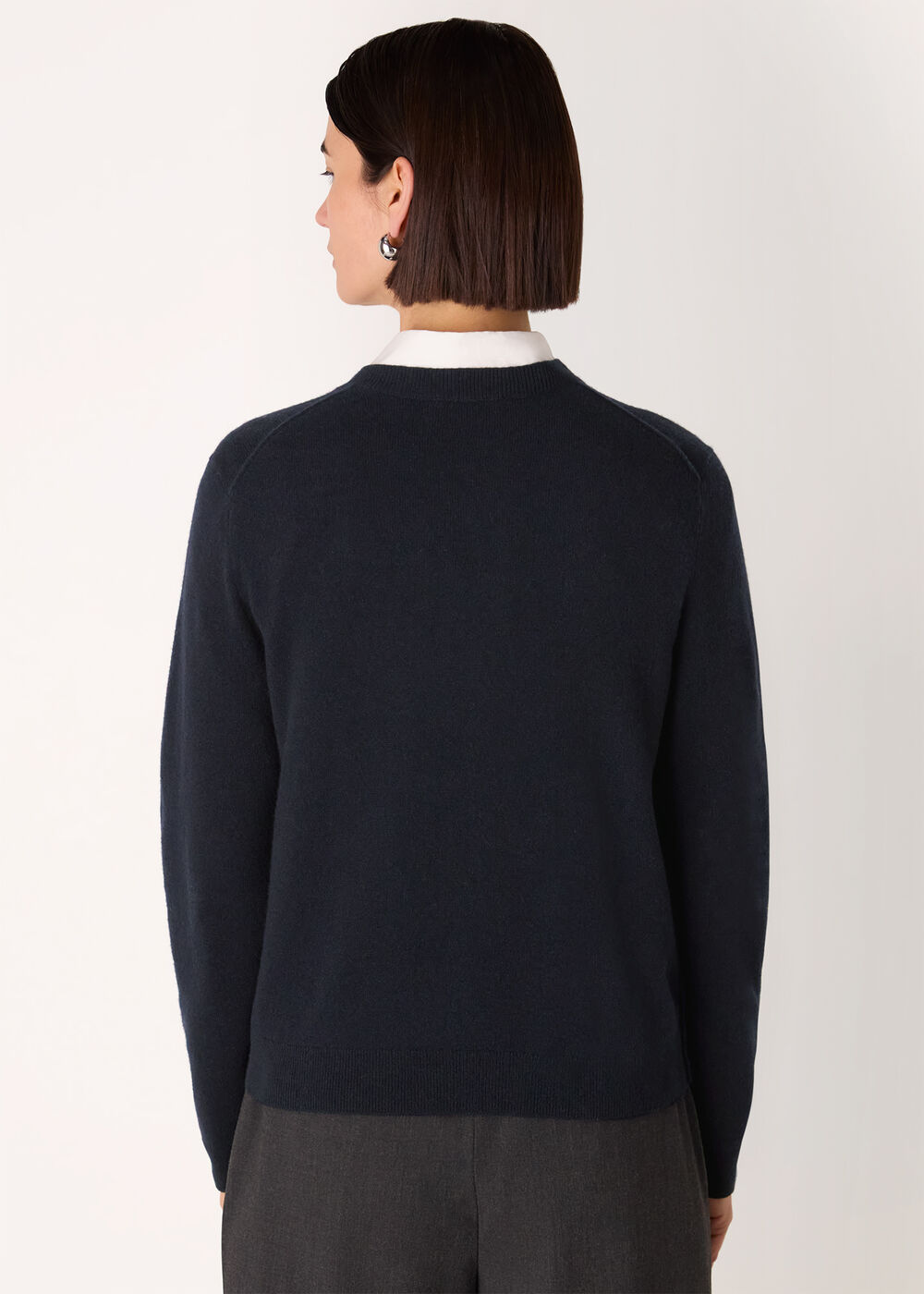 Wool V Neck Knit