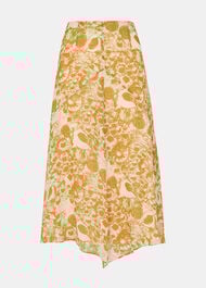 Seashore Print Skirt