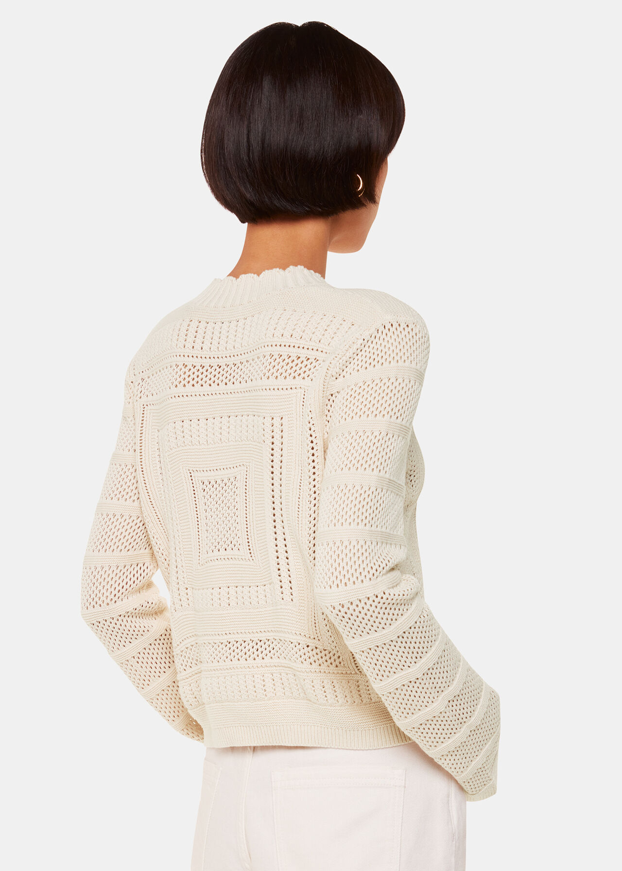 Crochet Detail Knit