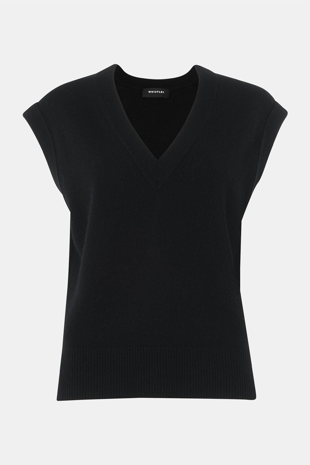 Wool V Neck Tank