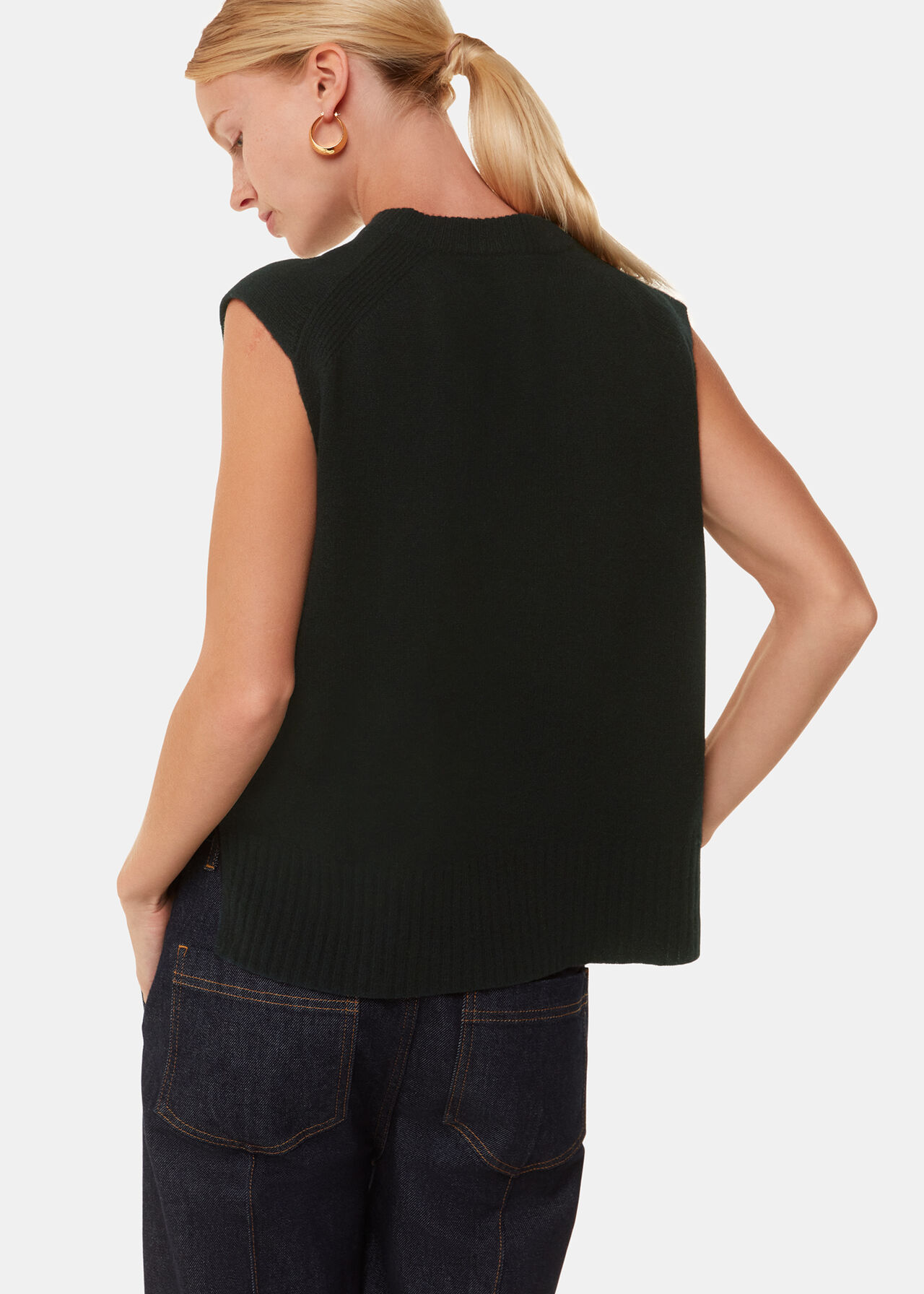 Wool Sleeveless Tank
