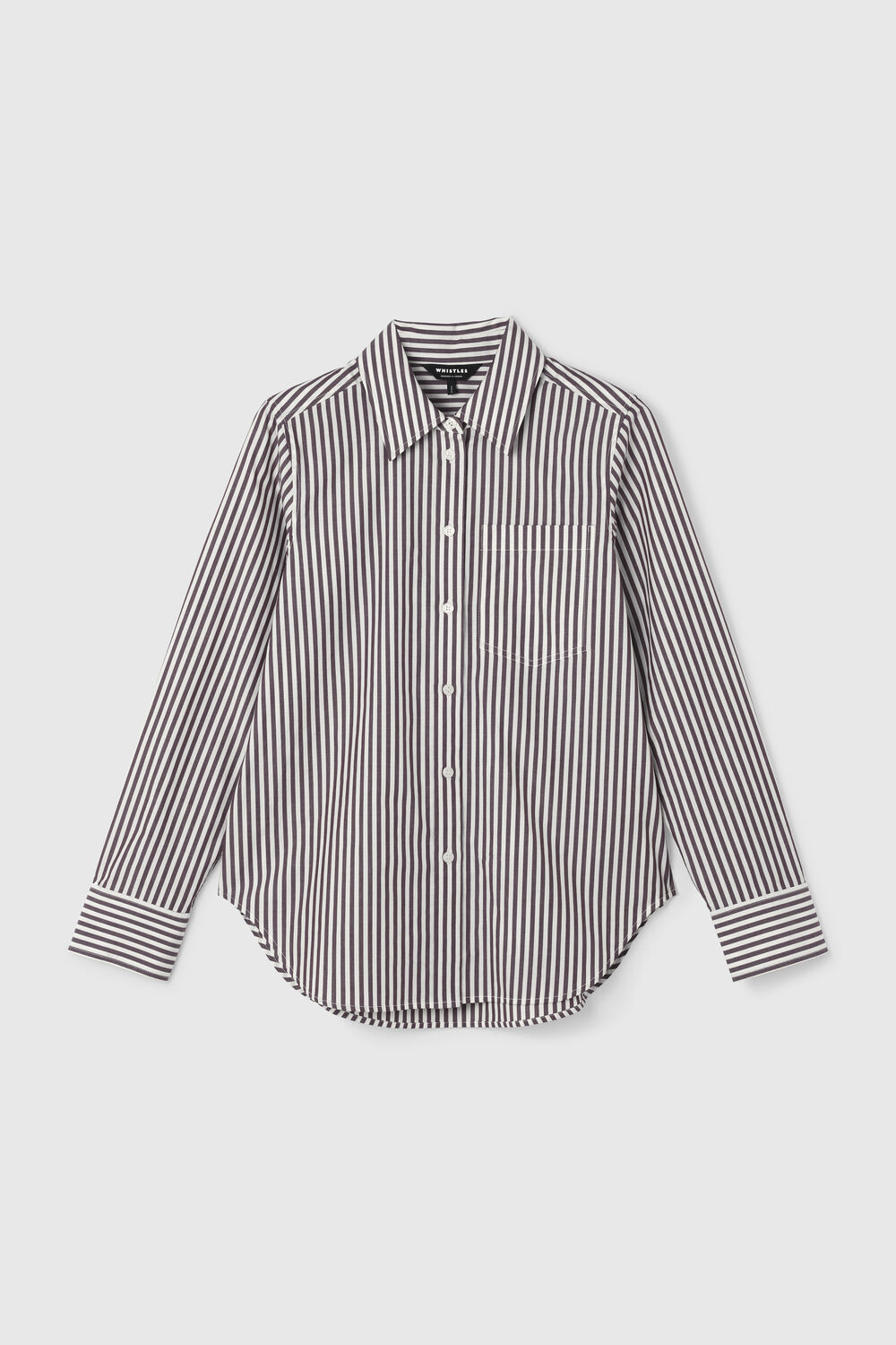 Relaxed Fit Stripe Shirt