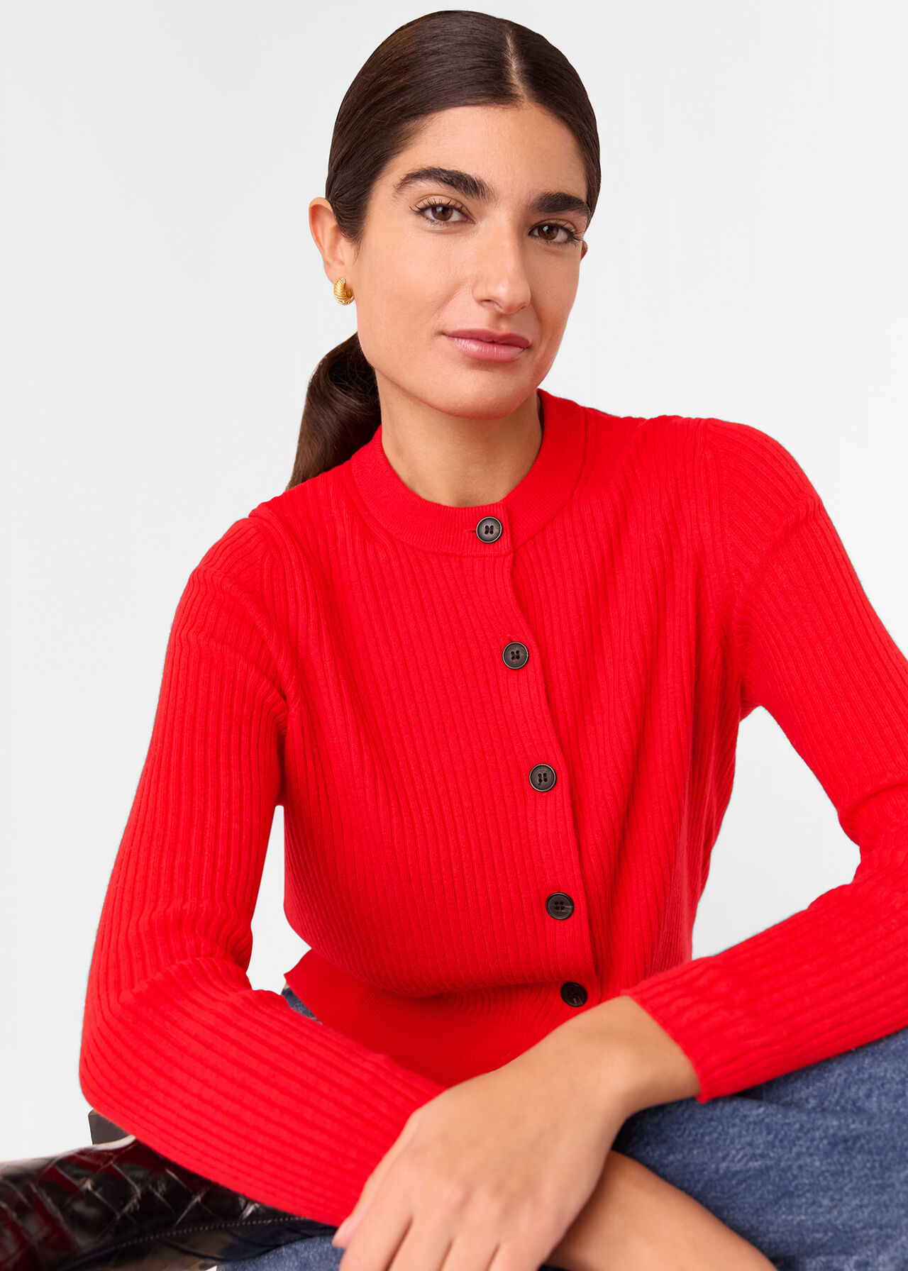 Jasmine Ribbed Cardigan