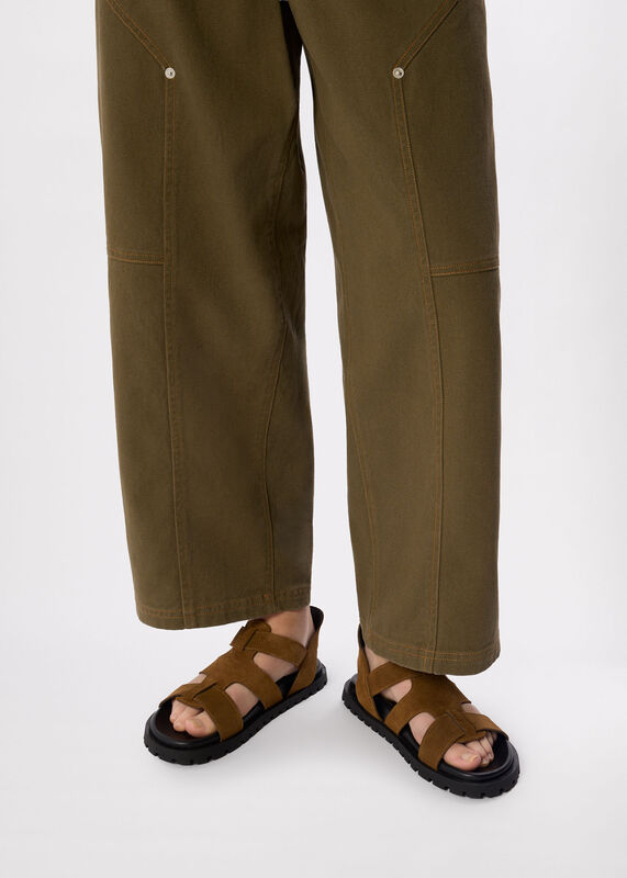 Tan Freya Fisherman Sandal