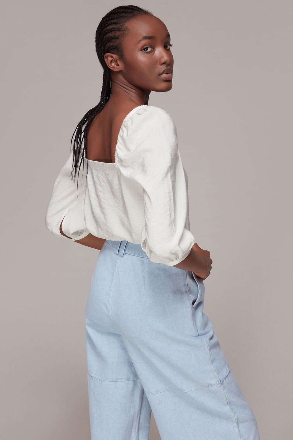 Blanche Square Neck Top