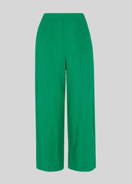 Linen Crop Wide Leg