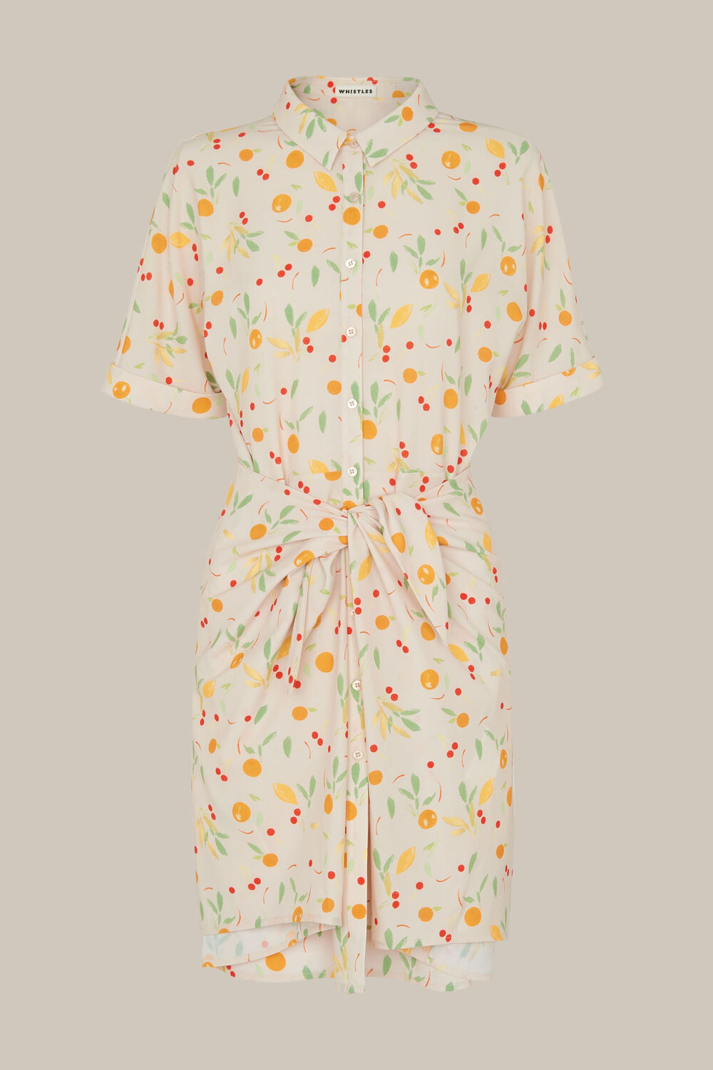 Dolly Fruit Tie Front Dress