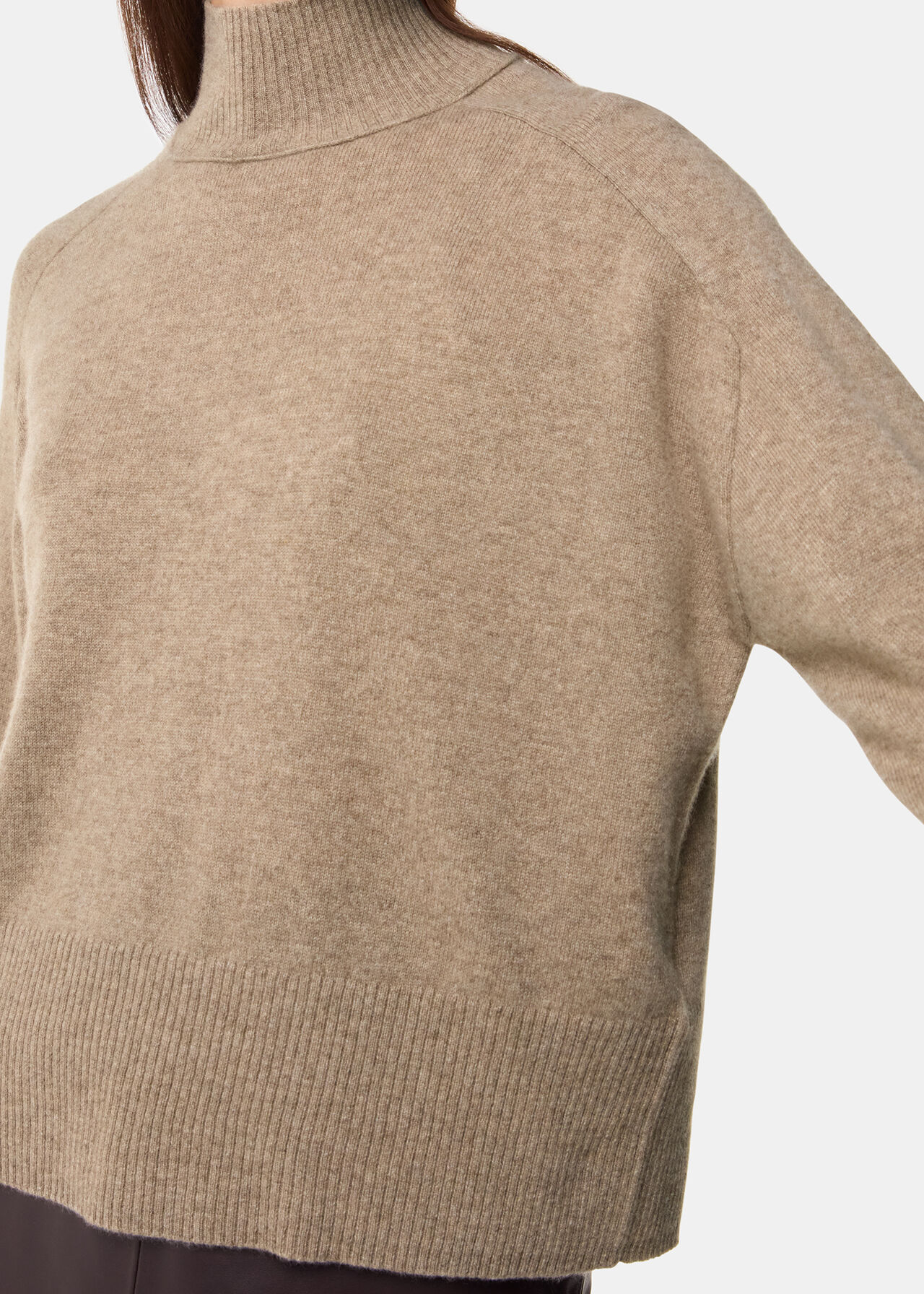 Cashmere Funnel Neck