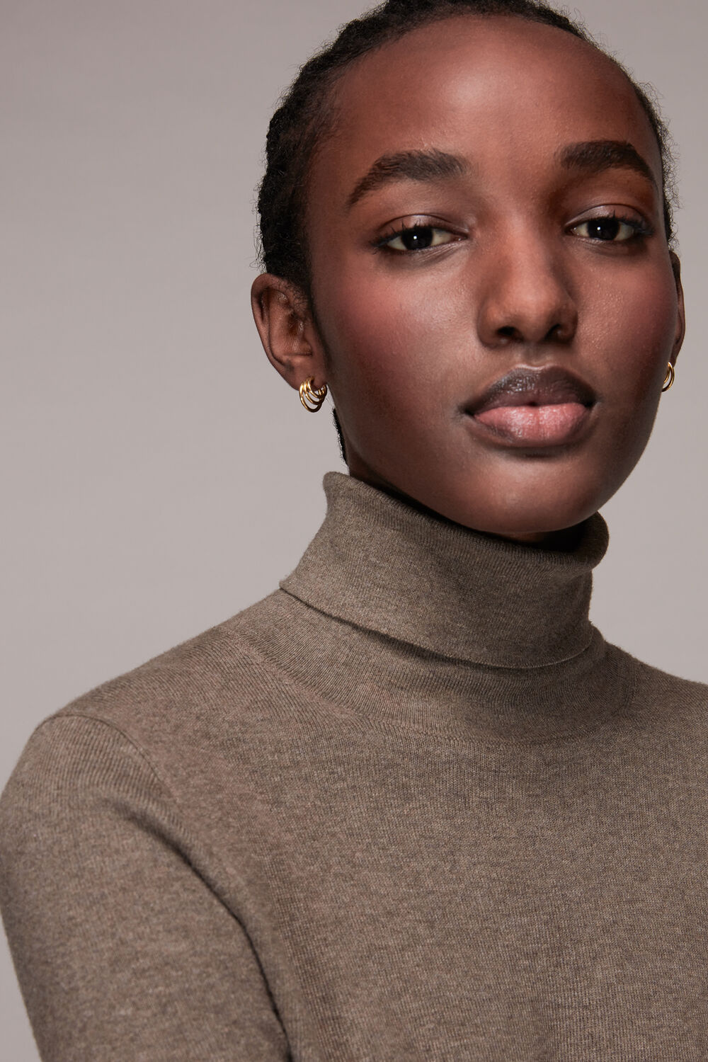 Triple Hoop Earring