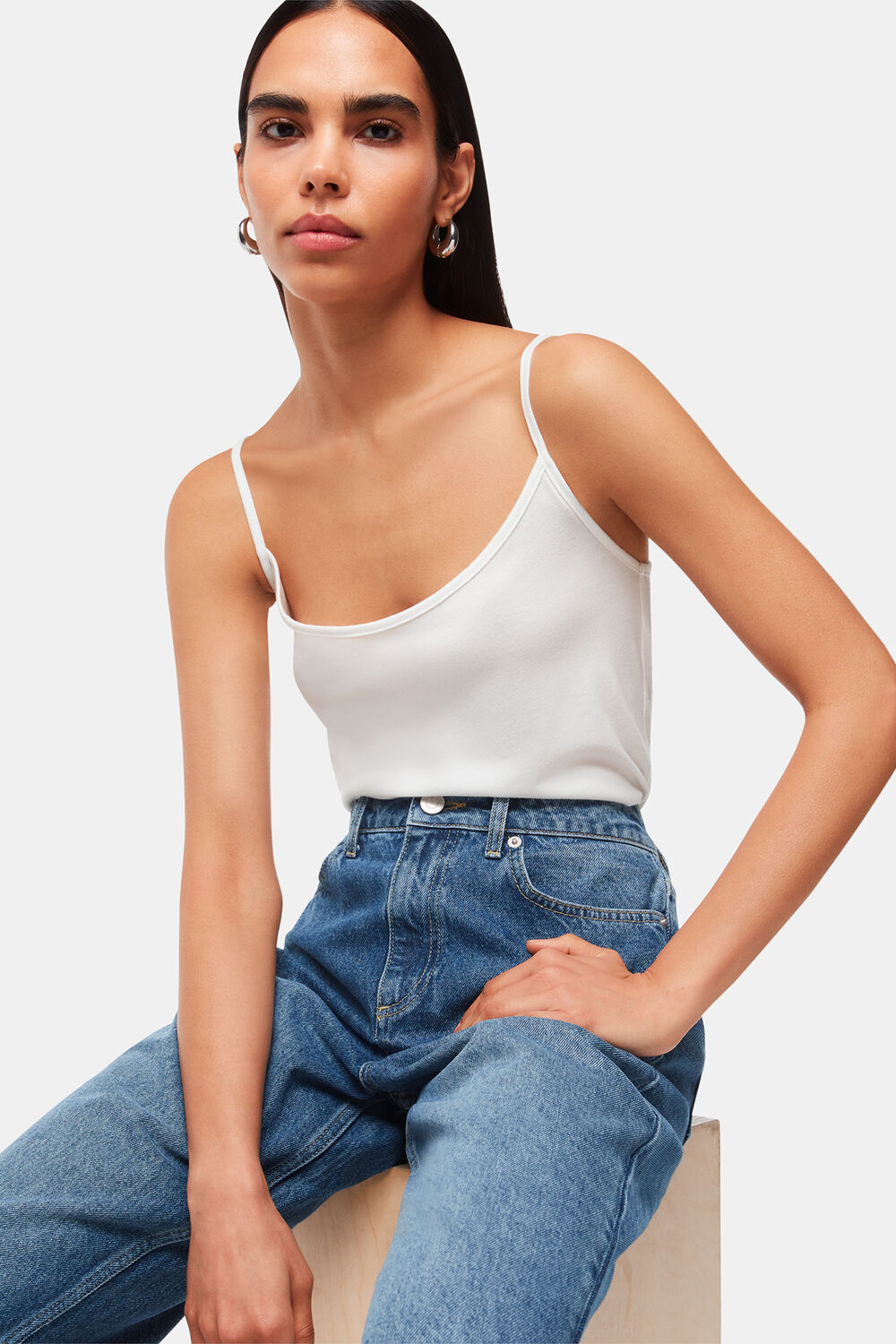 White Ultimate Cami Top