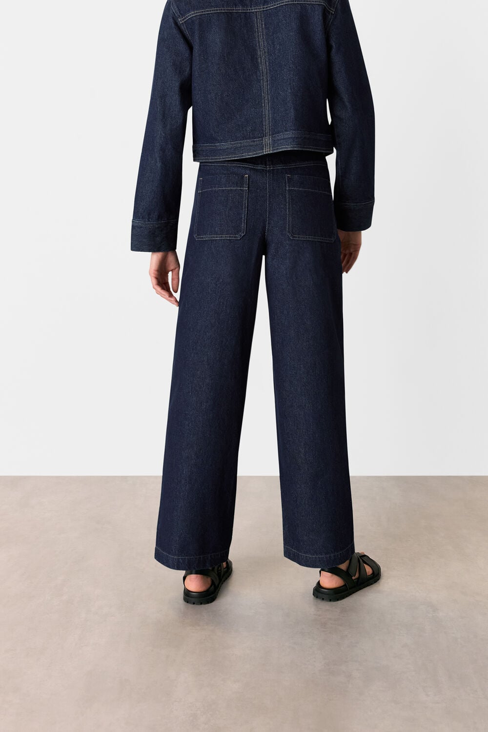 Sandy Western Denim Trouser