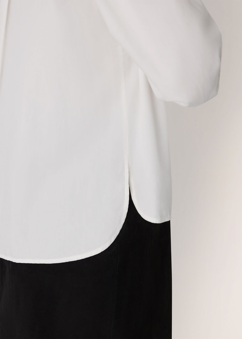 Boxy Cotton Shirt