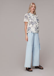 Contemporary Floral Blouse