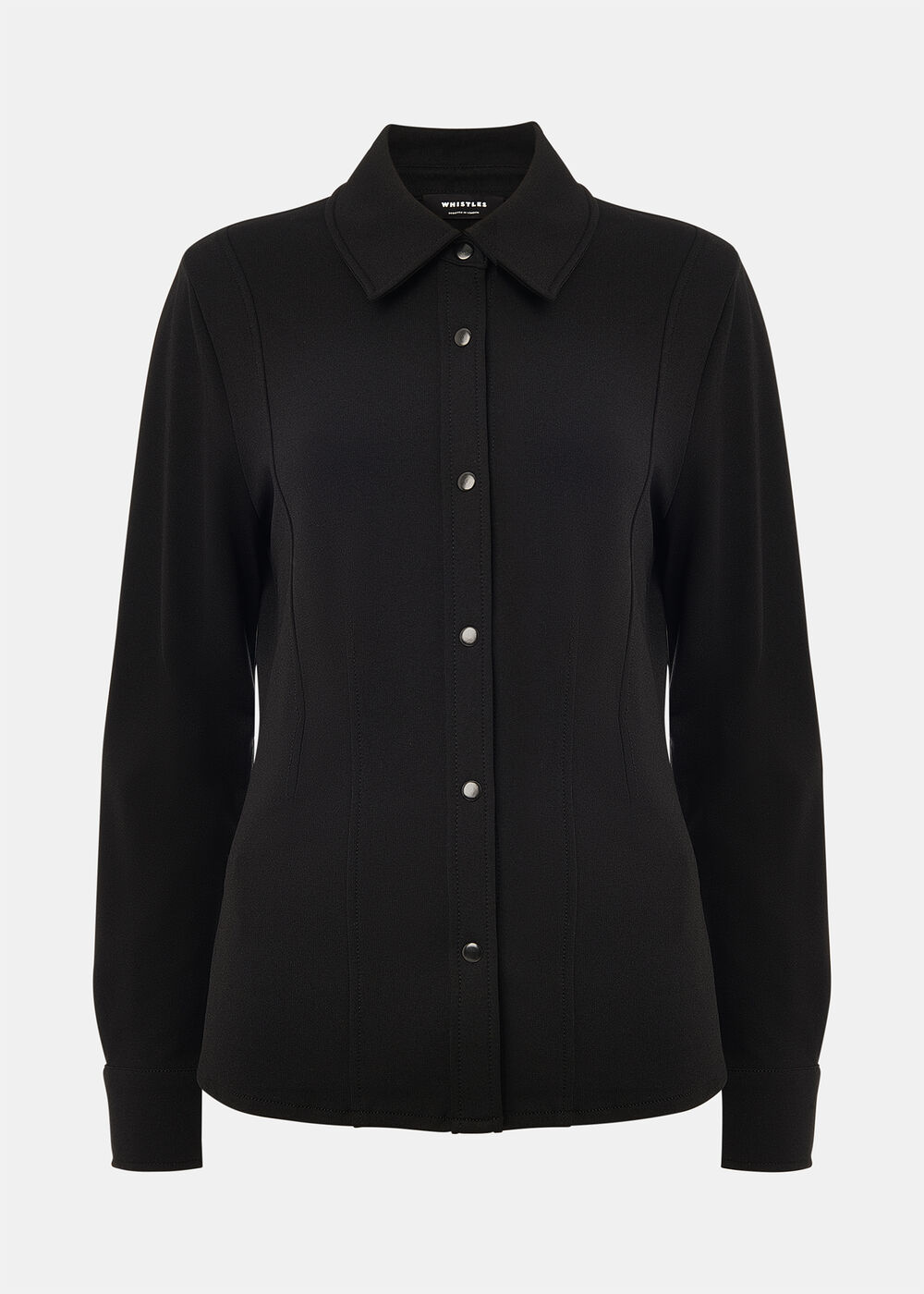 Seam Detail Ponte Shirt