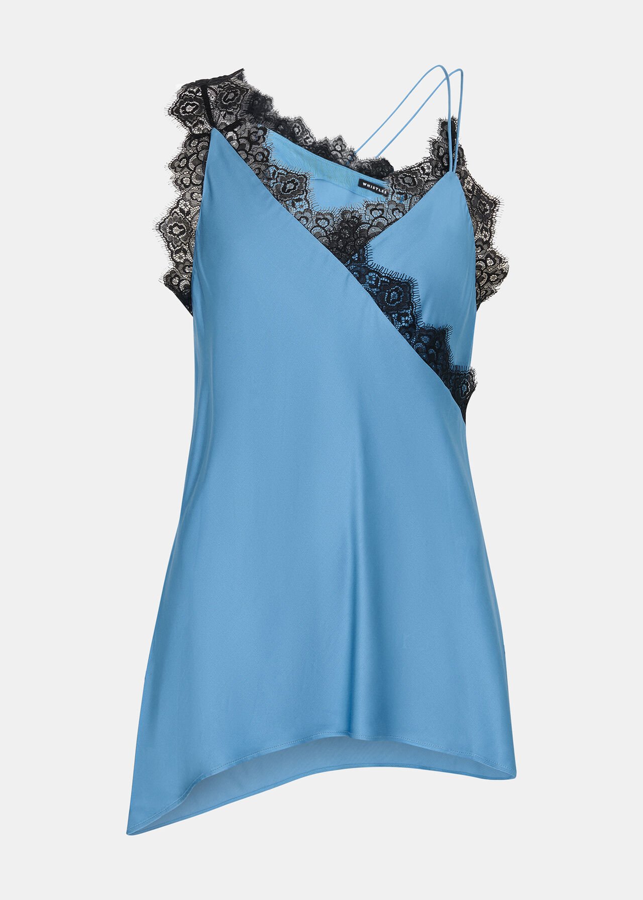 Iris Lace Detail Wrap Cami