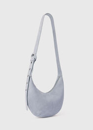 Small Sia Suede Crossbody Bag