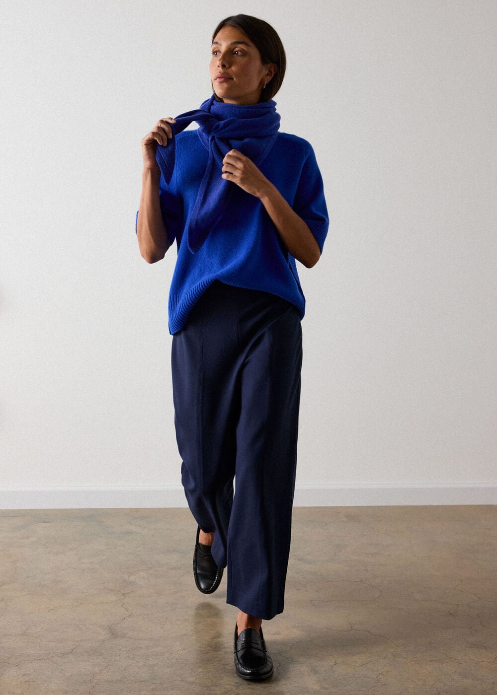 Navy Camilla Wide Leg Pants&nbsp;