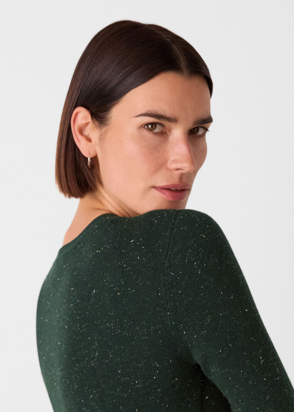 Petite Annie Sparkle Knit Dress