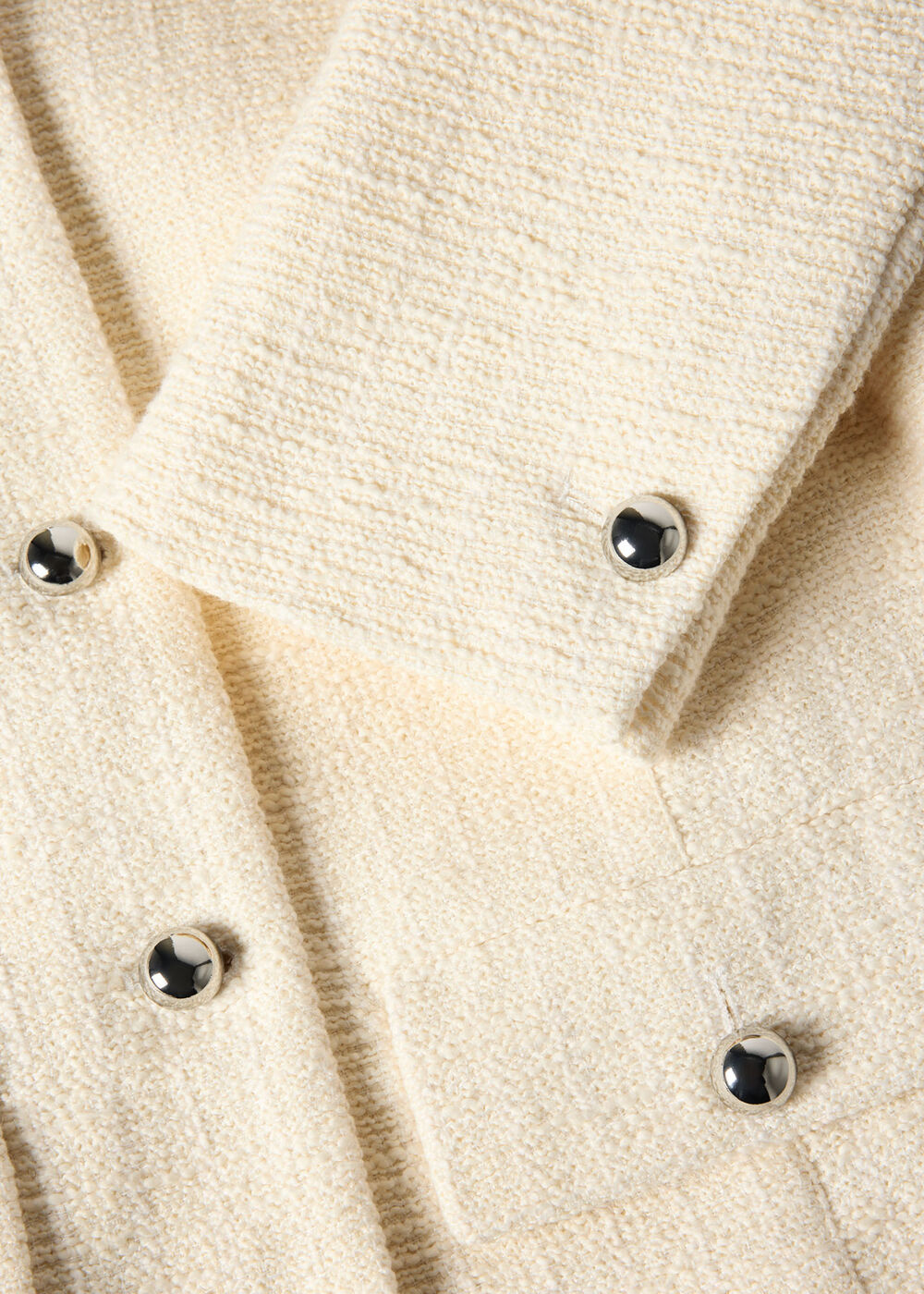 Cropped Boucle Jacket