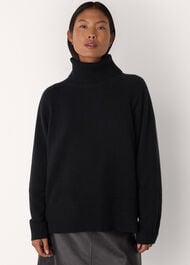 Petite Cashmere Roll Neck