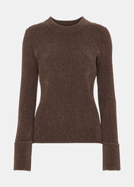 Chenille Rib Detail Knit